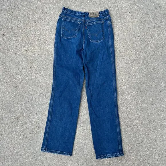 Vintage 80s Levi's Ladies 845 Straight Leg Jeans Size 16